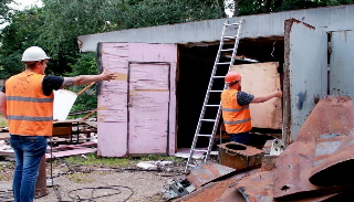 Демонтаж гаражей в Фурманове, цена от 1787 руб. – услуги под ключ от 2Землекопа-Фрв